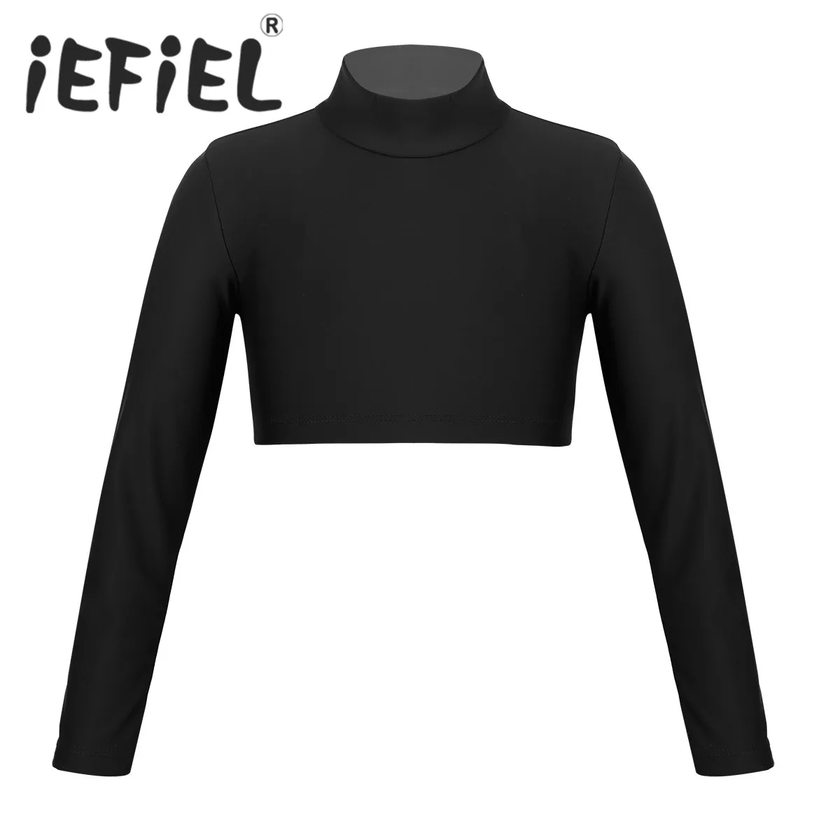 Children Kid Girls Crop Top Solid Color Long Sleeves Neck Crop Top for Dancing Stage Performance Workout Ballet Class Dance
Children Kid Girls Crop Top Solid Color Long Sleeves Neck Crop Top for Dancing Stage Performance Workout Ballet Class Dance