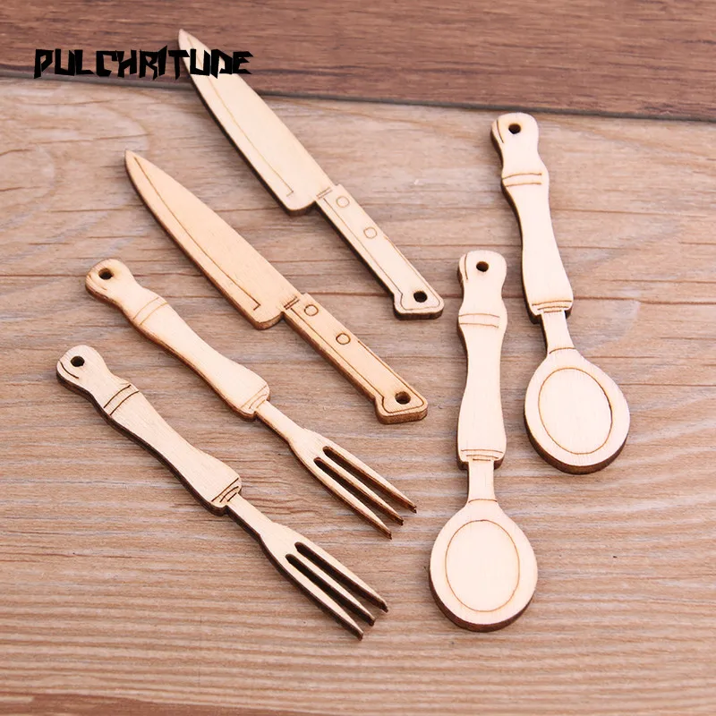 PULCHRITUDE 12pcs Wooden Knife And Fork Combination Scrapbooking Painting Collection Craft Handmade Accessory Home Decoration
PULCHRITUDE 12pcs Wooden Knife And Fork Combination Scrapbooking Painting Collection Craft Handmade Accessory Home Decoration