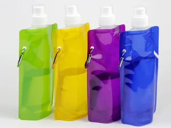 Quevinal 500pcs/Lot Portable Foldable Reuseable 480ml Bottle With Carabiner For Summer Hot Outdoor Sports Travel Folding Bags
Quevinal 500pcs/Lot Portable Foldable Reuseable 480ml Bottle With Carabiner For Summer Hot Outdoor Sports Travel Folding Bags