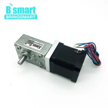 Bringsmart 42BY 12V Stepping Geared Motors 24V DC Worm Stepper Gear Motor Self-locking Mini Gearbox Worm Reduction Speed Reducer
Bringsmart 42BY 12V Stepping Geared Motors 24V DC Worm Stepper Gear Motor Self-locking Mini Gearbox Worm Reduction Speed Reducer