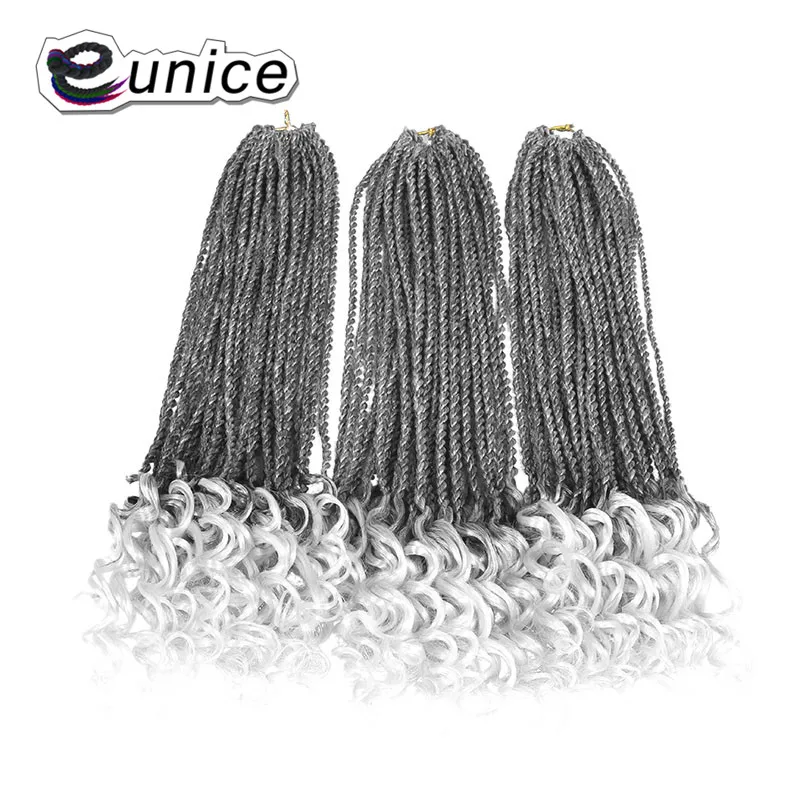 Curly Senegalese Twist Crochet Braiding Synthetic Hair Extension (46)