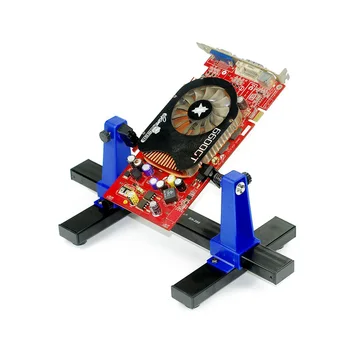 360 Degree Rotation Adjustable Printed Circuit Board Holder Frame PCB Soldering And Assembly Stand Clamp Fixture Jig Tool SN-390
360 Degree Rotation Adjustable Printed Circuit Board Holder Frame PCB Soldering And Assembly Stand Clamp Fixture Jig Tool SN-390
