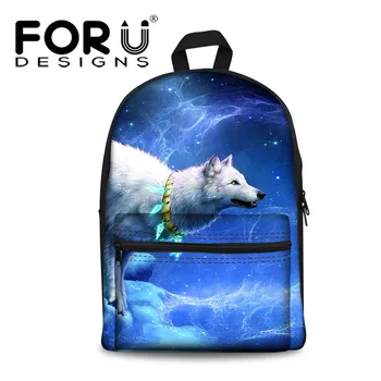 FORUDESIGNS Owl Wolf Printing School Bags for Boys Girls,3d Animal Kids Book Bag,Children Canvas Schoolbag Backpack cartable
FORUDESIGNS Owl Wolf Printing School Bags for Boys Girls,3d Animal Kids Book Bag,Children Canvas Schoolbag Backpack cartable