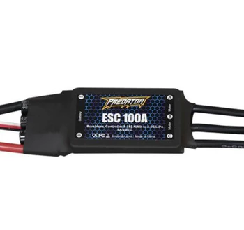 FMS Predator ESC 100A V2 Brushless Controller 5-18s NiMh/2-6S Lipo 5A SBEC Electronic Speed Controller FPV RC Model Accessories
FMS Predator ESC 100A V2 Brushless Controller 5-18s NiMh/2-6S Lipo 5A SBEC Electronic Speed Controller FPV RC Model Accessories