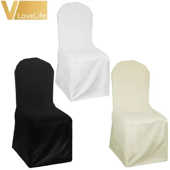 10pcs/lot Black/Ivory/White Polyester Chair Cover For Wedding Party Event Wedding Banquet Chair Cover Decor Supplies
10pcs/lot Black/Ivory/White Polyester Chair Cover For Wedding Party Event Wedding Banquet Chair Cover Decor Supplies