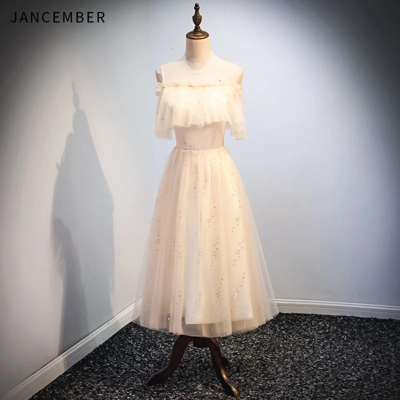 JANCEMBER 2019 Latest Homecoming Dresses Illusion O Neck Sleeveless Zipper Back Ruched Chest Sequins Elegant graduation dresses
JANCEMBER 2019 Latest Homecoming Dresses Illusion O Neck Sleeveless Zipper Back Ruched Chest Sequins Elegant graduation dresses