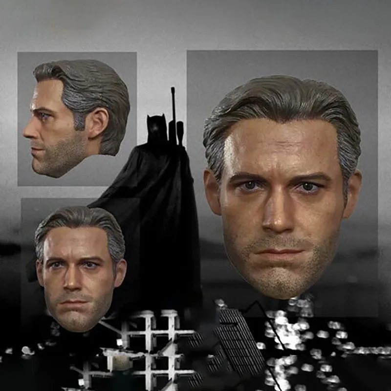 1/6 Scale Batman vs. Superman Ben Affleck Head Carving Sculpt Male Version Model Short Hair Headplay for 12" Action Figure Body
1/6 Scale Batman vs. Superman Ben Affleck Head Carving Sculpt Male Version Model Short Hair Headplay for 12" Action Figure Body