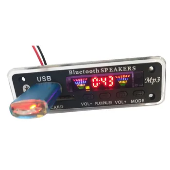 Wireless Bluetooth 5.0 12V MP3 WMA Decoder Board Audio Lossless APE Module USB TF FM Radio Support Power-off Memory Playback
Wireless Bluetooth 5.0 12V MP3 WMA Decoder Board Audio Lossless APE Module USB TF FM Radio Support Power-off Memory Playback