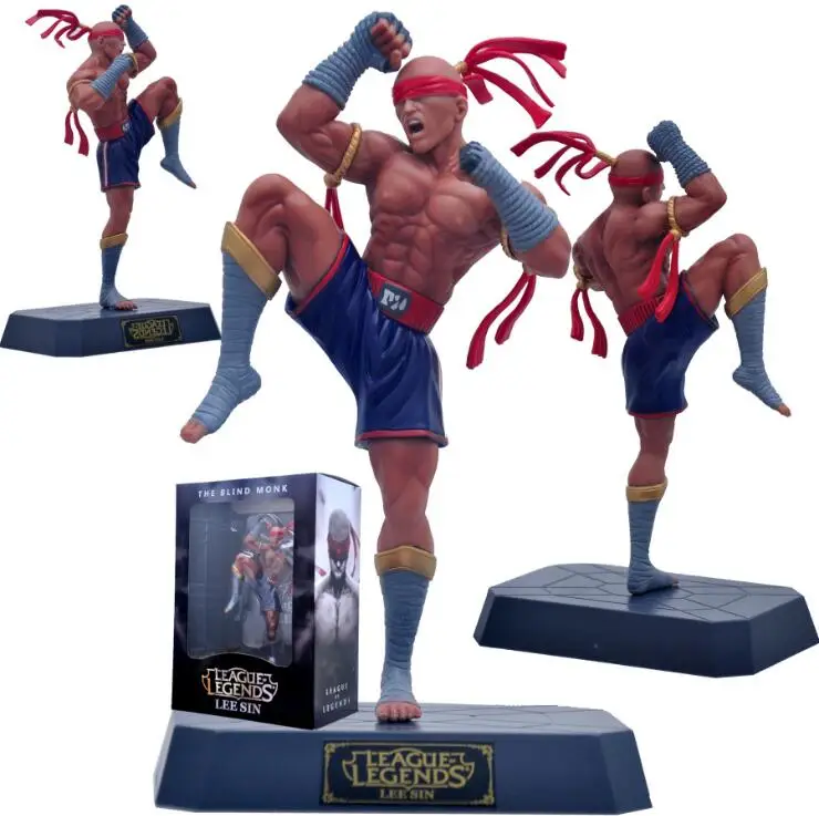 Action figure Lee Sin the Blind Monk lol game model toys for Animation collection and kid game gift 19cm
Action figure Lee Sin the Blind Monk lol game model toys for Animation collection and kid game gift 19cm