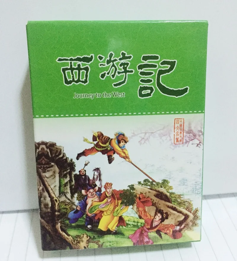 Chinese four famous novels poker set Journey to the West playing cards with plastic box Sun Wukong collection
Chinese four famous novels poker set Journey to the West playing cards with plastic box Sun Wukong collection