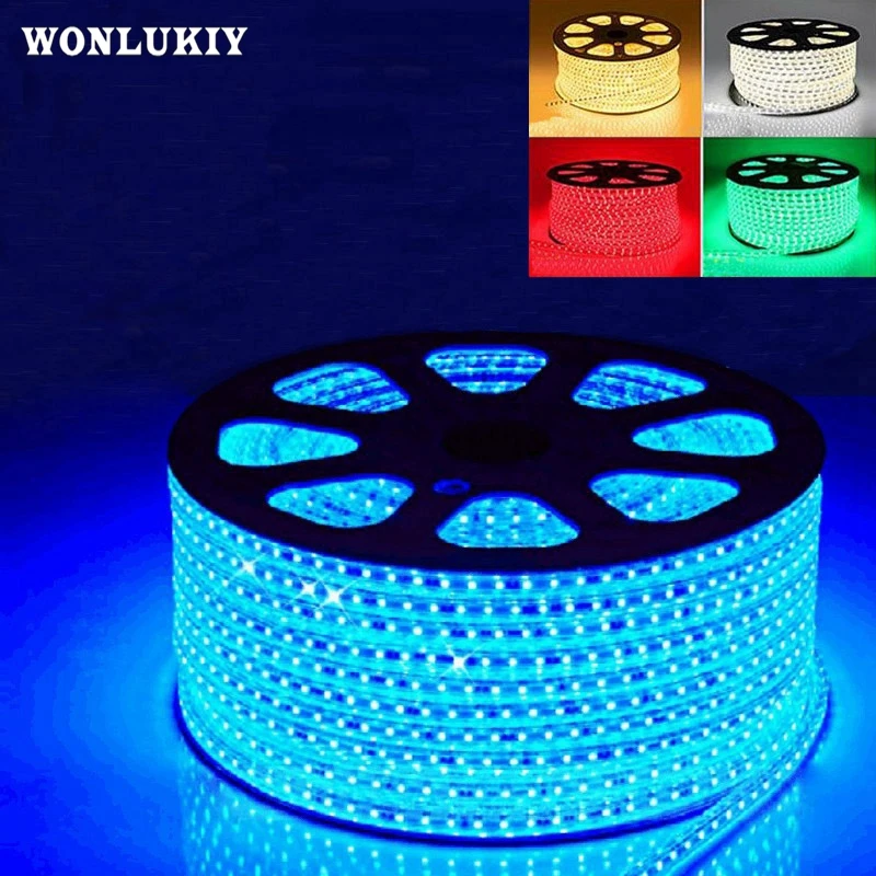 Wonlukiy SMD 5050 LED Strip AC220V Flexible Light 60leds/m Waterproof Tape With Power Plug 1m/2m/3m/4m/5m/10m/15m/18m/20m/25m
Wonlukiy SMD 5050 LED Strip AC220V Flexible Light 60leds/m Waterproof Tape With Power Plug 1m/2m/3m/4m/5m/10m/15m/18m/20m/25m