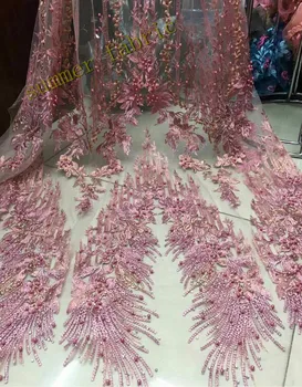 High Quality African Lace Fabric and beads and stones A1852519 Pink Birdal french tulle lace fabric for Wedding Dress
High Quality African Lace Fabric and beads and stones A1852519 Pink Birdal french tulle lace fabric for Wedding Dress