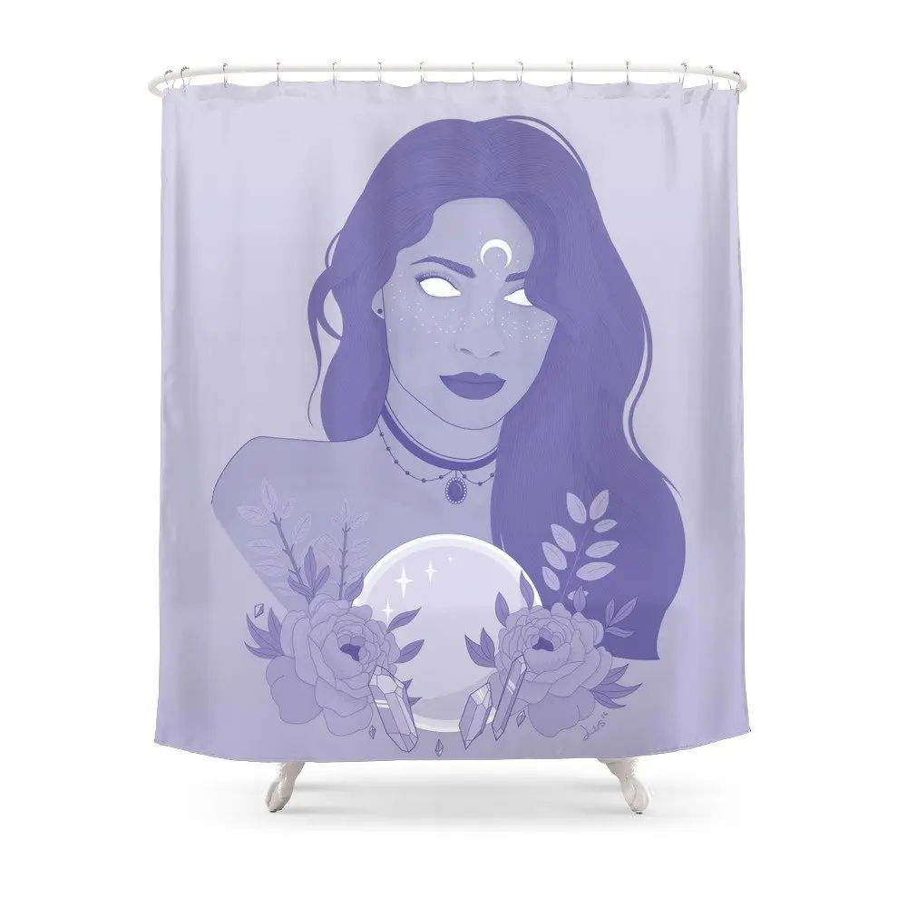 Queen Witch Shower Curtain Set Bath Curtain For Bathroom With Non-slip Floor Mat
Queen Witch Shower Curtain Set Bath Curtain For Bathroom With Non-slip Floor Mat