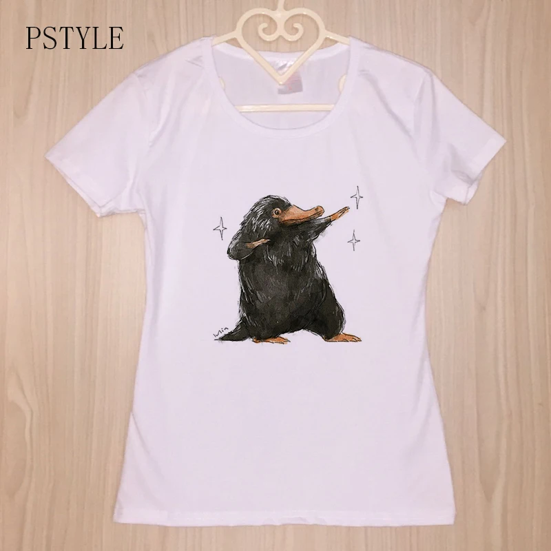 Summer Women's Tops Summer White Tees Cute Fantastic Beasts Printing Funny T Shirts Animal Design Graphic Hipster White Tops
Summer Women's Tops Summer White Tees Cute Fantastic Beasts Printing Funny T Shirts Animal Design Graphic Hipster White Tops