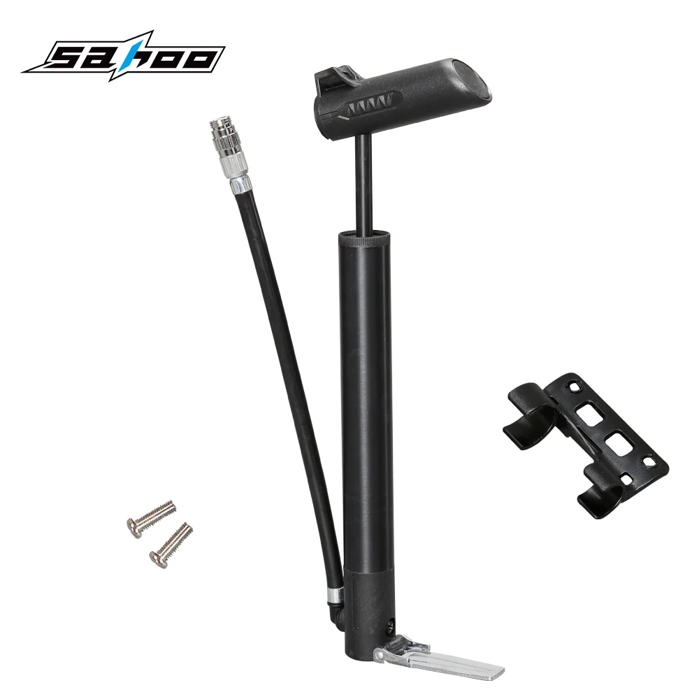 SAHOO Cycling pump Mountain and Road Dual Presta Schrader Valve Inflator Bicycle Bike Mini Type Tire Air Pump
SAHOO Cycling pump Mountain and Road Dual Presta Schrader Valve Inflator Bicycle Bike Mini Type Tire Air Pump