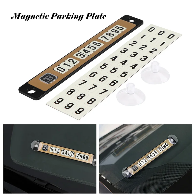 Car Luminous Temporary Parking Card Sticker With Suckers And Phone Number Card Stickers Plate Silver Gold
Car Luminous Temporary Parking Card Sticker With Suckers And Phone Number Card Stickers Plate Silver Gold
