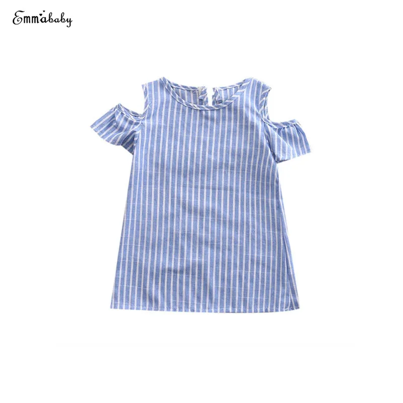 2017 Newborn Toddler Baby Girls Lovely Casual Bow Striped Blue Knee-Length Princess Dress Outfit Summer Party Clothes 2-7Y
2017 Newborn Toddler Baby Girls Lovely Casual Bow Striped Blue Knee-Length Princess Dress Outfit Summer Party Clothes 2-7Y