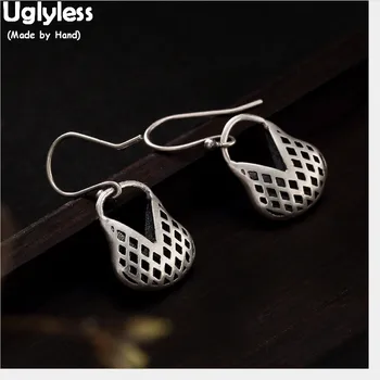 Uglyless 100% Real Solid 990 Silver Earrings for Women Handmade Hollow Handbag Earrings Vintage Thai Silver Tote Bag Fine Jewel
Uglyless 100% Real Solid 990 Silver Earrings for Women Handmade Hollow Handbag Earrings Vintage Thai Silver Tote Bag Fine Jewel