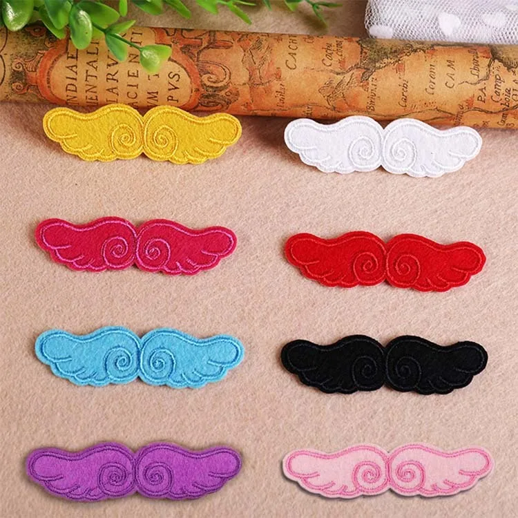 1Pcs Angel Wing Embroidery Patch Heat Transfers Iron On Sew On Patches for DIY Clothes Sticker Decorative Appliques 47253
1Pcs Angel Wing Embroidery Patch Heat Transfers Iron On Sew On Patches for DIY Clothes Sticker Decorative Appliques 47253