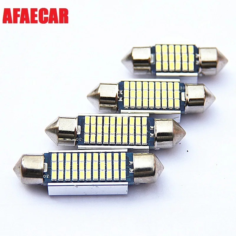 Сверхъяркая светодиодсветильник лампа Canbus 31 мм 36 мм 39 мм 42 мм C5W C10W 4014 SMD, 2 шт.
Сверхъяркая светодиодсветильник лампа Canbus 31 мм 36 мм 39 мм 42 мм C5W C10W 4014 SMD, 2 шт.