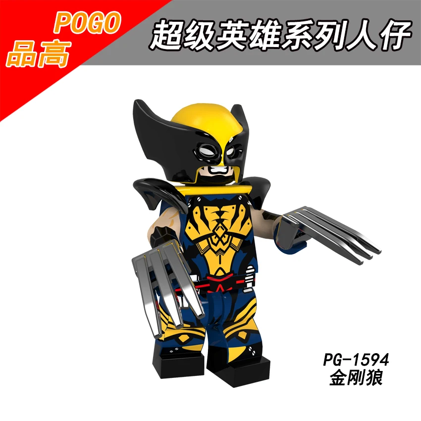 Single sale PG1594 Wolverine Gwen Spider-Man The Flash Batman Deadpool super heros Gift Toys
Single sale PG1594 Wolverine Gwen Spider-Man The Flash Batman Deadpool super heros Gift Toys