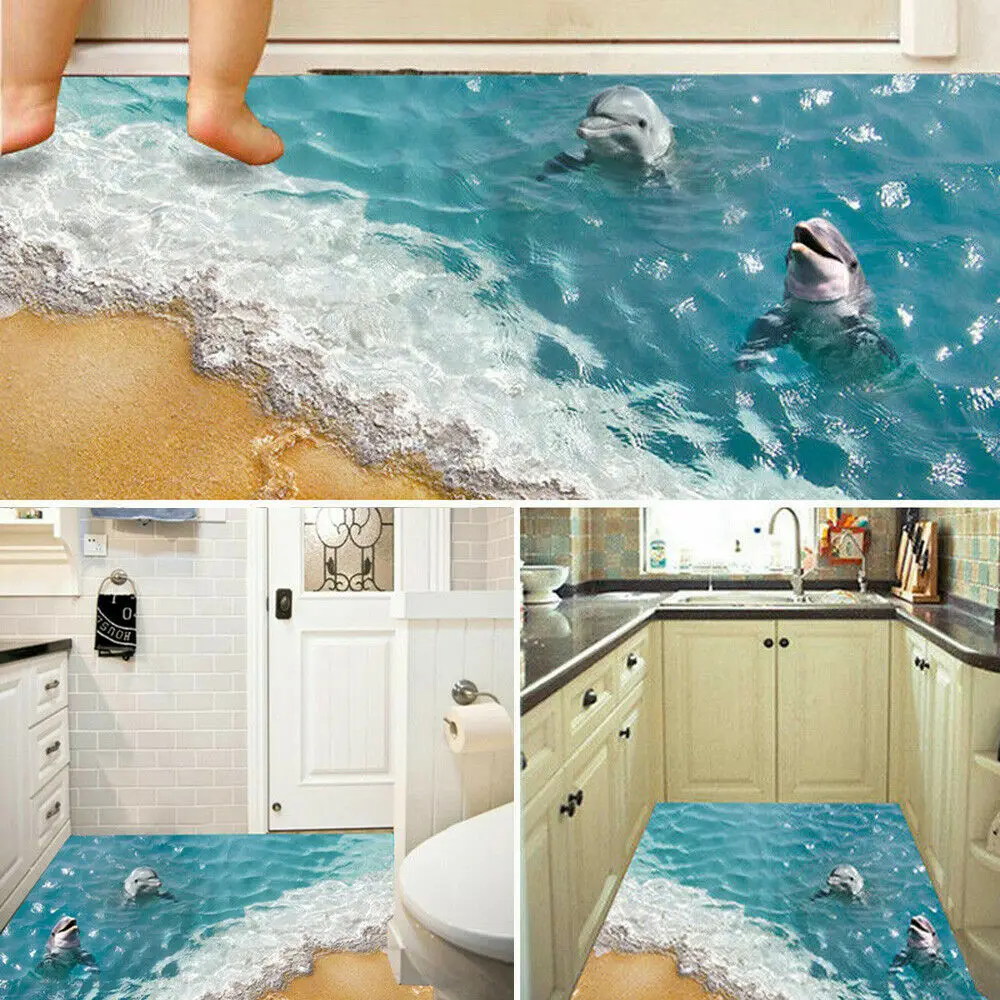 3D Beach Floor Wall Sticker Removable Mural Decals PVC Art Living Room Decor for Kids Room Floor Living Room Wall Decals
3D Beach Floor Wall Sticker Removable Mural Decals PVC Art Living Room Decor for Kids Room Floor Living Room Wall Decals