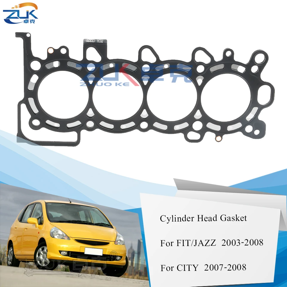 ZUK Engine Cylinder Head Gasket For HONDA FIT JAZZ GD1 2005 2006 2007 2008 For CITY FIT Saloon GD6 For 1.3L Cars 12251-REA-Z01
ZUK Engine Cylinder Head Gasket For HONDA FIT JAZZ GD1 2005 2006 2007 2008 For CITY FIT Saloon GD6 For 1.3L Cars 12251-REA-Z01
