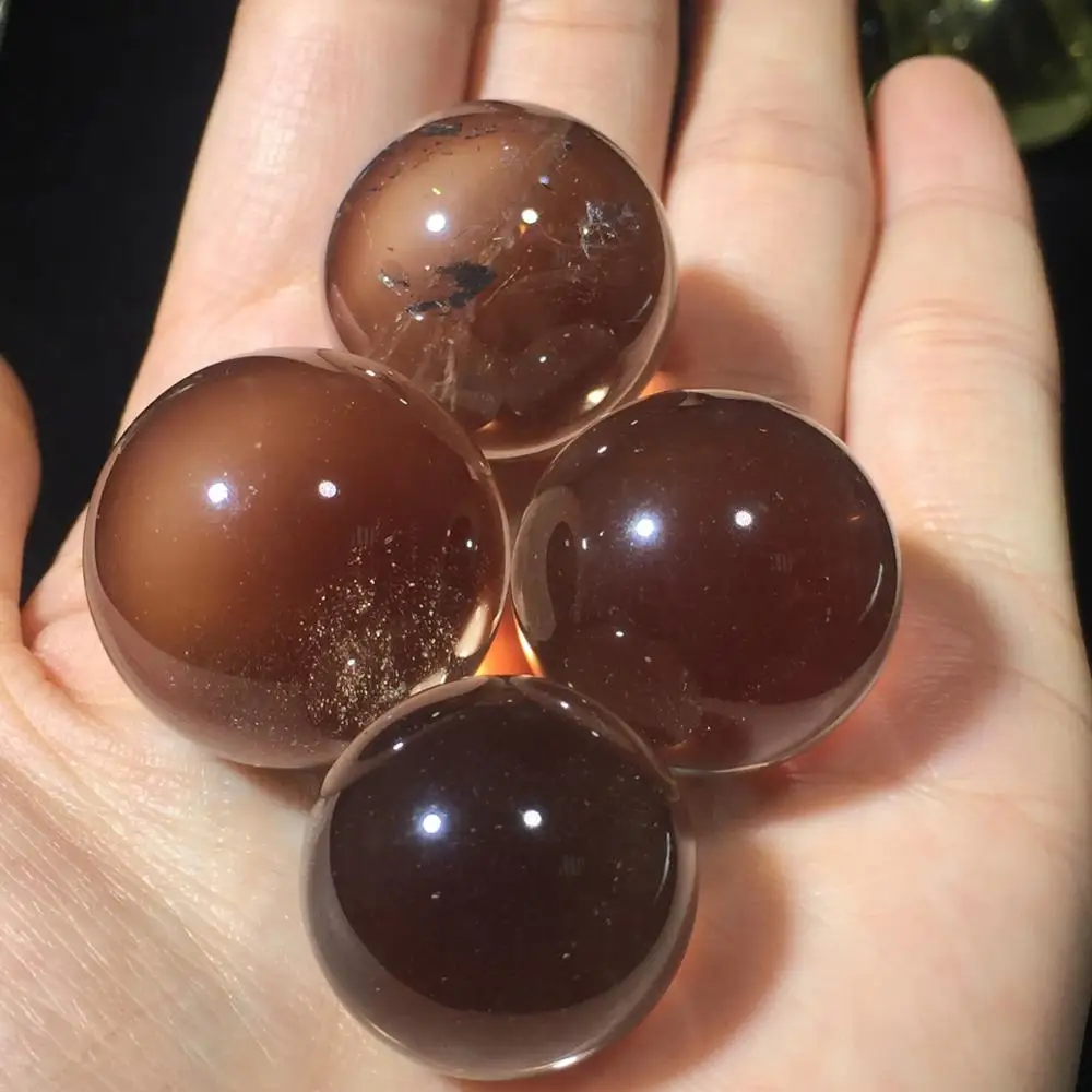 Natural Smoky Quartz Sphere Ball Crystal Healing stones 24mm Sphere 7Chakra Healing Sphere Wicca Gift Men Women Decoration Stone
Natural Smoky Quartz Sphere Ball Crystal Healing stones 24mm Sphere 7Chakra Healing Sphere Wicca Gift Men Women Decoration Stone