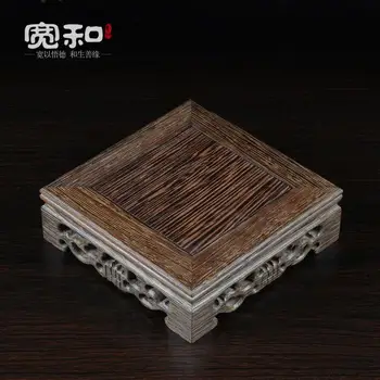 Chicken wing wood incense burner base square openwork carving wood matching ornaments incense burner base carrier
Chicken wing wood incense burner base square openwork carving wood matching ornaments incense burner base carrier