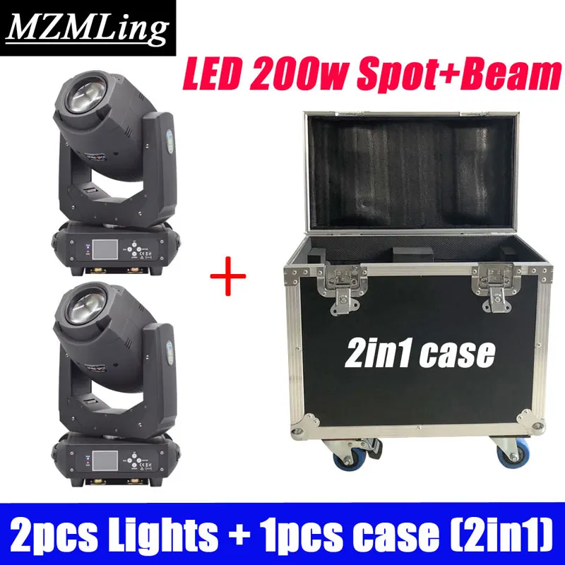 2PCS Lights + 1PCS Flight Case Led 200w 2in1 RGBW Beam/Spot Light DMX512 Moving Head Light DJ /Bar /Party /Show /Stage Light
2PCS Lights + 1PCS Flight Case Led 200w 2in1 RGBW Beam/Spot Light DMX512 Moving Head Light DJ /Bar /Party /Show /Stage Light