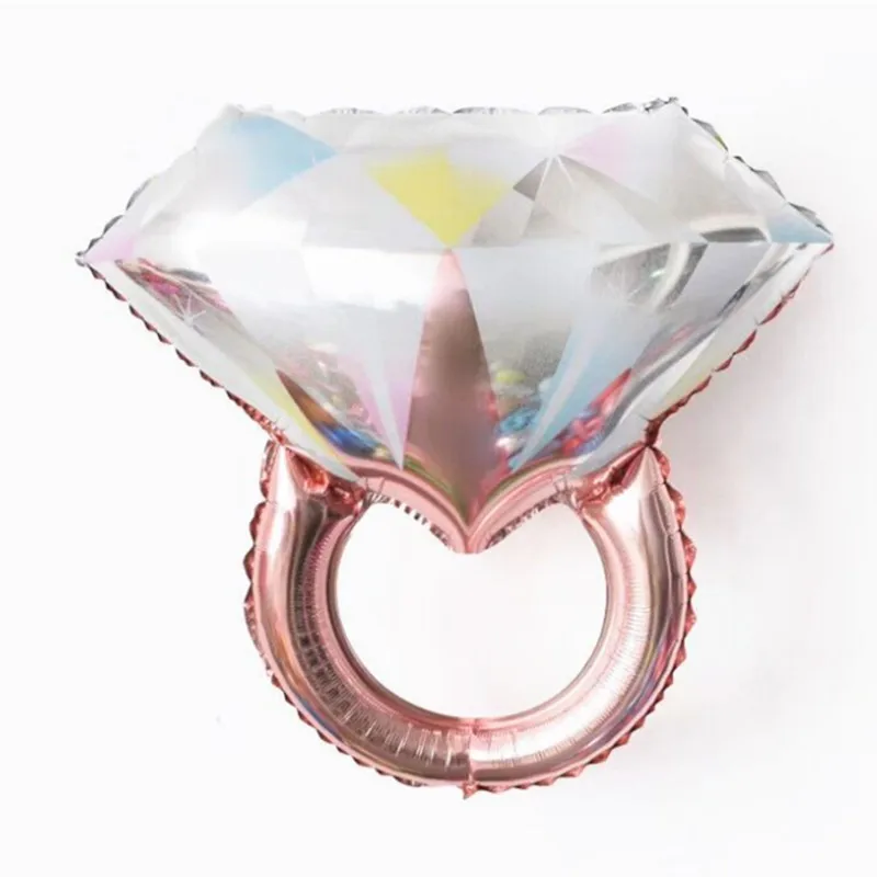 10pcs/lot Rose Gold Diamond Ring Aluminum Foil Helium Balloons Romantic Valentine's Day Wedding Party Supplies Love Toys Decor
10pcs/lot Rose Gold Diamond Ring Aluminum Foil Helium Balloons Romantic Valentine's Day Wedding Party Supplies Love Toys Decor