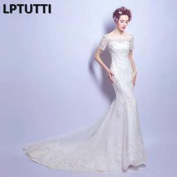 LPTUTTI Lace Embroidery Beading New Vintage Princess Bridal Marriage Gown Bride Simple Party Events Long Luxury Wedding Dress
LPTUTTI Lace Embroidery Beading New Vintage Princess Bridal Marriage Gown Bride Simple Party Events Long Luxury Wedding Dress