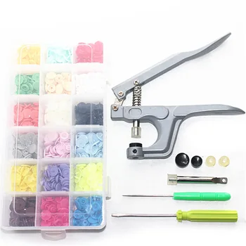 180 Sets Mix Color Plastic Resin Snap Button+Upgraded U Shape Fastener Snap Tool Pliers Clothes Button Press Machine Sewing Tool
180 Sets Mix Color Plastic Resin Snap Button+Upgraded U Shape Fastener Snap Tool Pliers Clothes Button Press Machine Sewing Tool