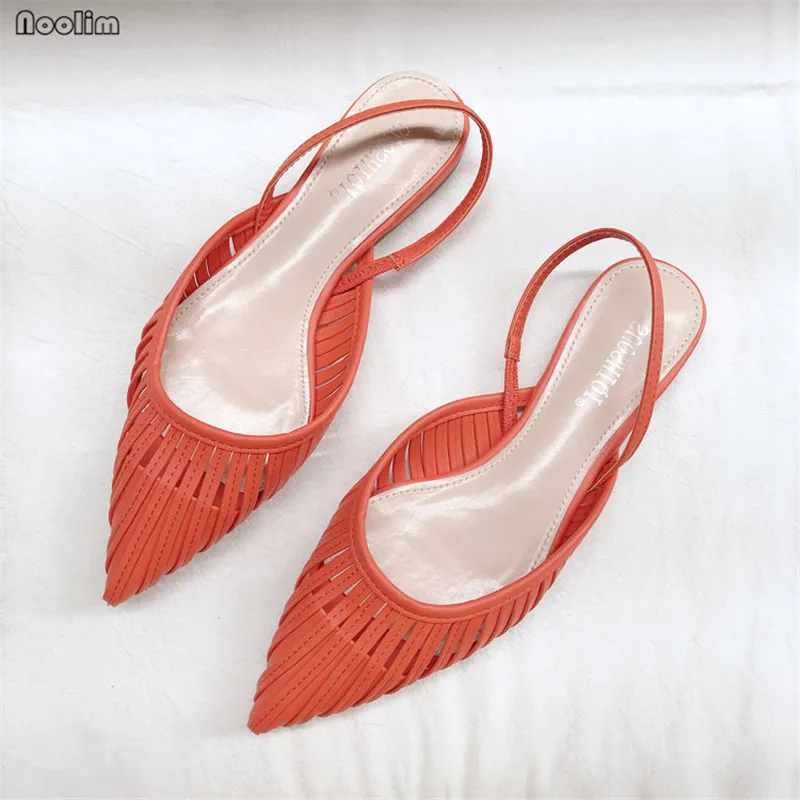 Summer Fashion Simple Solid Color New Pointed Toe Shallow Mouth Elastic Band Flat Women Slip On Sandals Women Outdoor Slides
Summer Fashion Simple Solid Color New Pointed Toe Shallow Mouth Elastic Band Flat Women Slip On Sandals Women Outdoor Slides