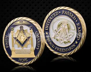 20pcs/lot Gold Plating Freemason Commemorative Coin American Carolina Masonic Headquarters Commemorative Coin Free Mason Jewelry
20pcs/lot Gold Plating Freemason Commemorative Coin American Carolina Masonic Headquarters Commemorative Coin Free Mason Jewelry