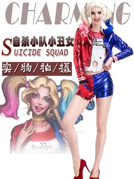 Women Adlut Joker Suicide Squad Harley Quinn cosplay Costume Outfit Sets halloween jacket Sets costumes suits
Women Adlut Joker Suicide Squad Harley Quinn cosplay Costume Outfit Sets halloween jacket Sets costumes suits