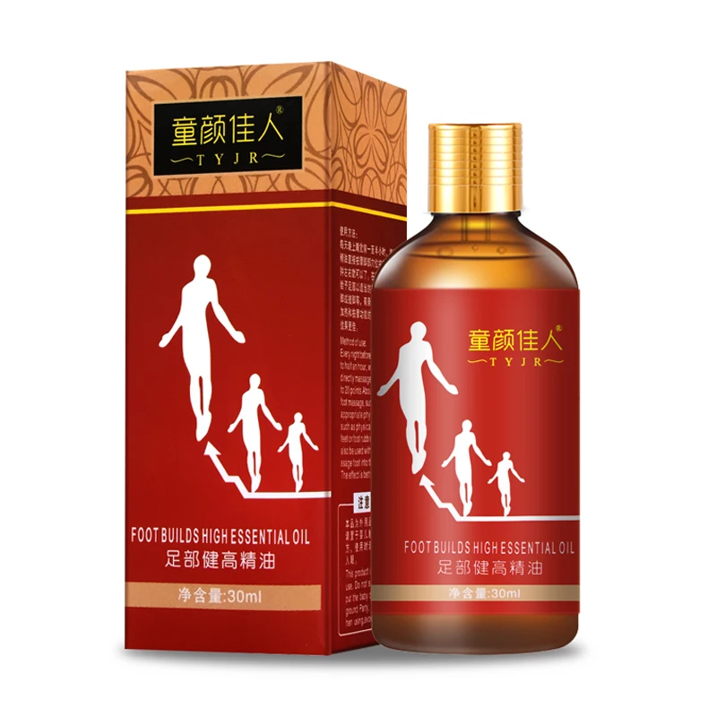 Height Increase Essential Oil Foot Care Oil Boost Blood Circulation Excitation stimulate bone growth cells Body Height Re-growth
Height Increase Essential Oil Foot Care Oil Boost Blood Circulation Excitation stimulate bone growth cells Body Height Re-growth