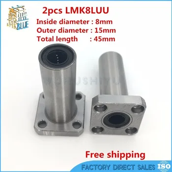 2 pcs LMK8LUU 8mm long type flange bearing linear bush 3d priter xyz cnc parts LMK8L
2 pcs LMK8LUU 8mm long type flange bearing linear bush 3d priter xyz cnc parts LMK8L