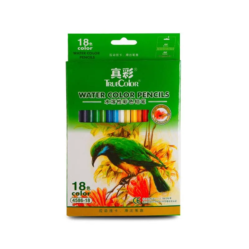 18 Pcs/Box 18-Color Water-Soluble Colored Pencil for School Stationery & Office Supply
18 Pcs/Box 18-Color Water-Soluble Colored Pencil for School Stationery & Office Supply