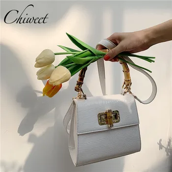 Brand Bamboo Top-Handle Luxury Chic Tote Women Messenger Bags Designer Lock Flap Crocodile Pattern Leather Handbags Shoulder Bag
Brand Bamboo Top-Handle Luxury Chic Tote Women Messenger Bags Designer Lock Flap Crocodile Pattern Leather Handbags Shoulder Bag
