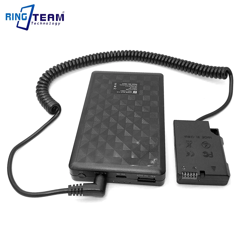 EN-EL14 EP-5A DC Coupler + 28WH Power Bank for Nikon Cameras D5500 D5300 D5200 D5100 D3100 D3200 3300 Df P7100 P7000 P7700 P7800
EN-EL14 EP-5A DC Coupler + 28WH Power Bank for Nikon Cameras D5500 D5300 D5200 D5100 D3100 D3200 3300 Df P7100 P7000 P7700 P7800