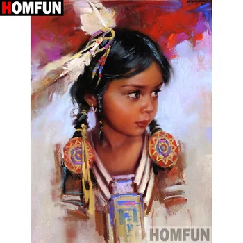 HOMFUN Full Square/Round Drill 5D DIY Diamond Painting "Feather girl" 3D Diamond Embroidery Cross Stitch Home Decor A19506
HOMFUN Full Square/Round Drill 5D DIY Diamond Painting "Feather girl" 3D Diamond Embroidery Cross Stitch Home Decor A19506