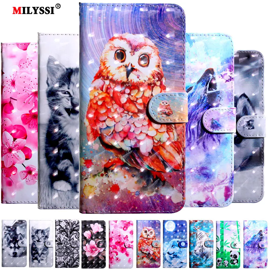 Чехол книжка с бумажником для телефона huawei Mate 20 10 P9 P20 Pro Lite Mini P Smart Nova 3 3i Y5 Y6 2017 2018