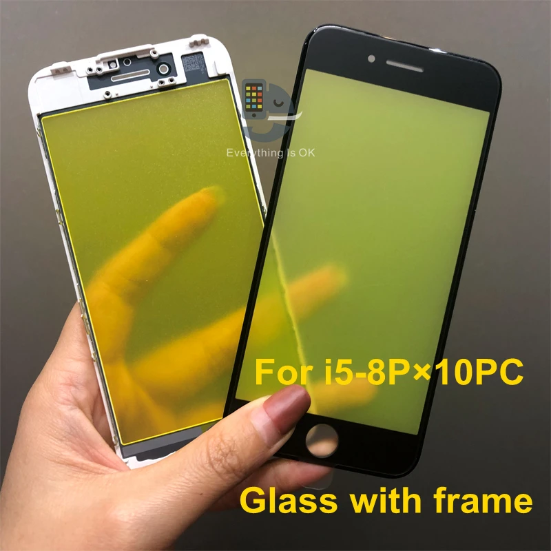 10Pcs Outer Glass+Bezel For iPhone 5G 5S 6G 6S 7 8 Plus LCD Touch Screen Panel Lens+Cold Pressed Middle Frame Replacement
10Pcs Outer Glass+Bezel For iPhone 5G 5S 6G 6S 7 8 Plus LCD Touch Screen Panel Lens+Cold Pressed Middle Frame Replacement