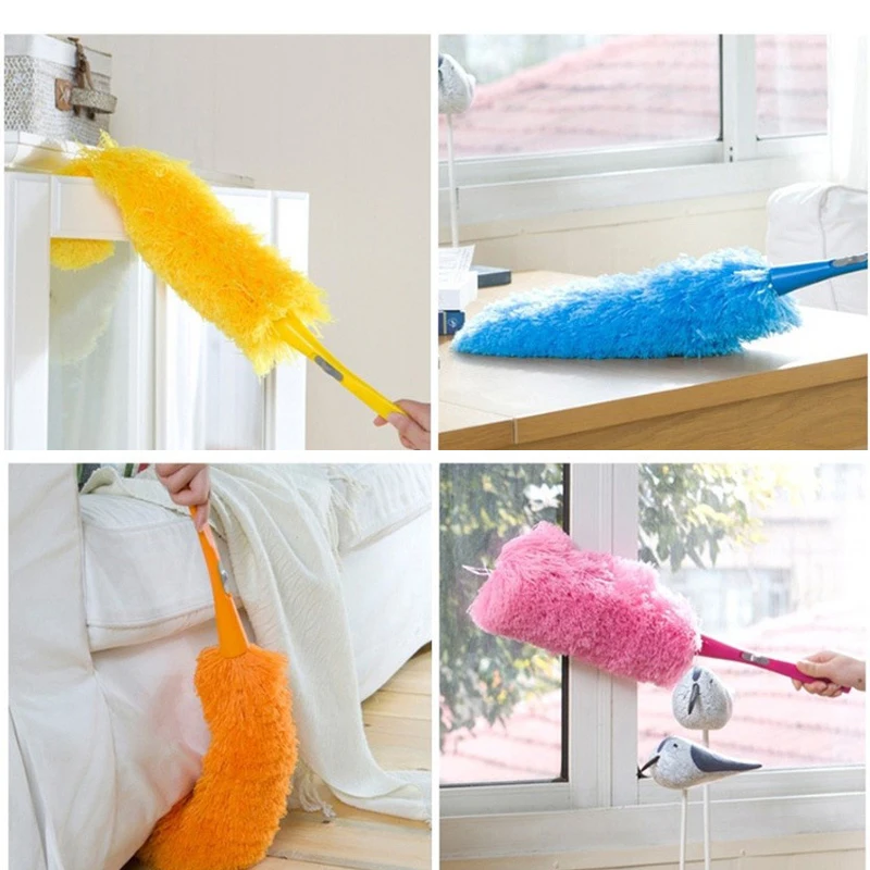 Adjustable Bendable Microfiber Duster Static Suction Dusting Brush Clean Up Table Car Dust Anti-Static House Cleaning Tool
Adjustable Bendable Microfiber Duster Static Suction Dusting Brush Clean Up Table Car Dust Anti-Static House Cleaning Tool