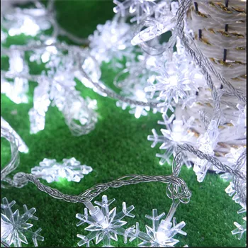 4M Holiday Lights Snowflake Shape String Lights Xmas Fairy Christmas Holiday Party kitchen Wedding Decoration Lighting
4M Holiday Lights Snowflake Shape String Lights Xmas Fairy Christmas Holiday Party kitchen Wedding Decoration Lighting