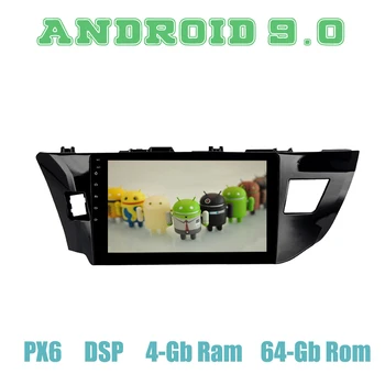 10.2" IPS PX6 Android 9.0 Car GPS Radio Multimedia for Toyota Corolla 2014 2015 2016 with WIFI USB DSP 4+64GB Auto Stereo
10.2" IPS PX6 Android 9.0 Car GPS Radio Multimedia for Toyota Corolla 2014 2015 2016 with WIFI USB DSP 4+64GB Auto Stereo