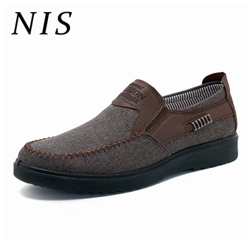 NIS Flat Shoes Men Slip On Casual Loafers Breathable Canves Old Beijing Style Summer Spring Large Size Flats Men Shoes Sneakers
NIS Flat Shoes Men Slip On Casual Loafers Breathable Canves Old Beijing Style Summer Spring Large Size Flats Men Shoes Sneakers