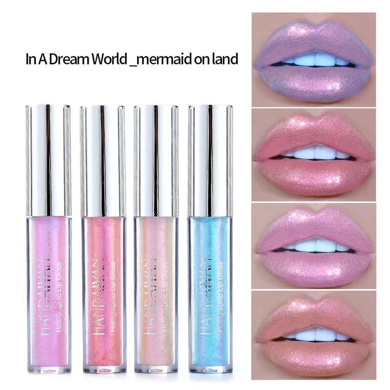 Holographic Lip Gloss Moisturizing Shimmer Dazzling Color Lip Glaze Makeup Beauty Cosmetics
Holographic Lip Gloss Moisturizing Shimmer Dazzling Color Lip Glaze Makeup Beauty Cosmetics