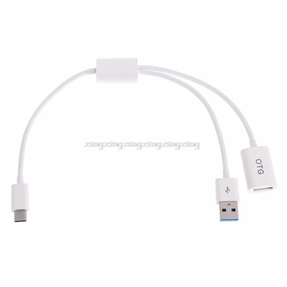 2 in 1 Data Cable Charging Wire Cord USB3.1 Type-C OTG Male Female Phone Accessories for Win XP MacOS J03 19
2 in 1 Data Cable Charging Wire Cord USB3.1 Type-C OTG Male Female Phone Accessories for Win XP MacOS J03 19